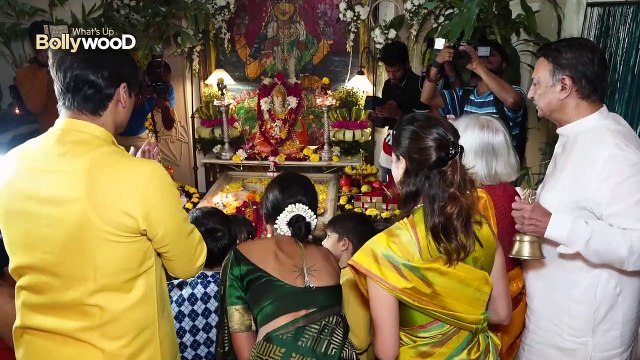Vivek Oberoi Cries on Ganpati Visarjan