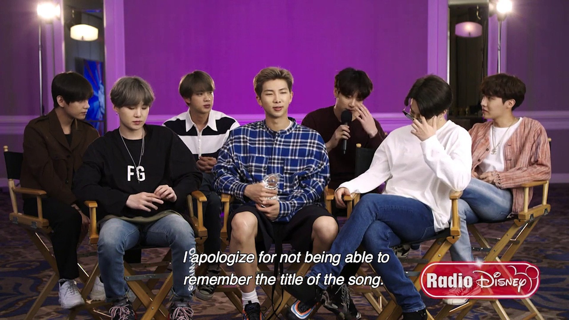 BTS Extended FULL Interview! Radio Disney - Video Dailymotion
