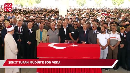 Şehit Tufan Müdür’e son veda