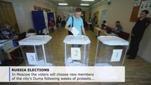 Russia holds local elections after Moscow clampdown