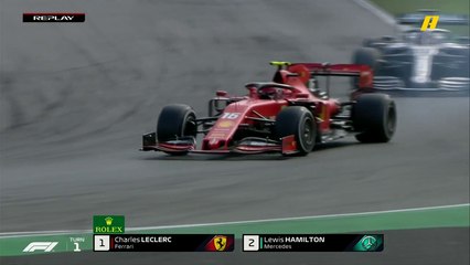 خطأ فادح من لوكلير كاد أن يستغله هاميلتون