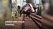 Train-truck collision in Japan
