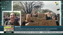 Brasil: estudiantes rechazan los recortes a la educación