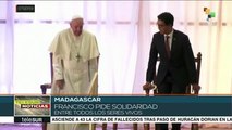 El papa Francisco pide solidaridad para los más necesitados