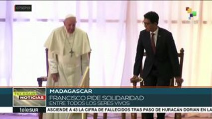 El papa Francisco pide solidaridad para los más necesitados