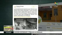 Colombia: Denuncian asesinatos de tres líderes sociales