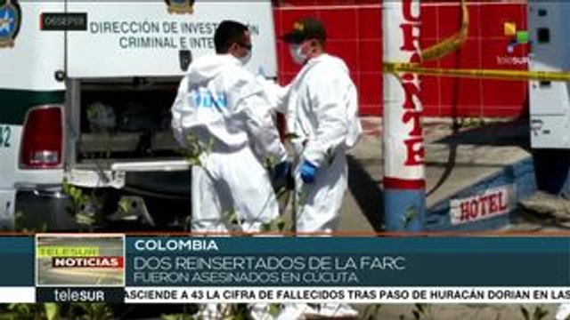 Colombia: asesinan en Cúcuta a dos excombatientes de las FARC-EP