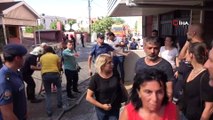 Zonguldak'ta bir evin çatı katı alev alev yandı