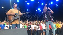 Le groupe Leonie chante avec les enfants de Mouilleron-le-Captif