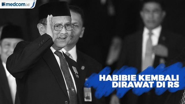 Habibie Kembali Dirawat di Rumah Sakit