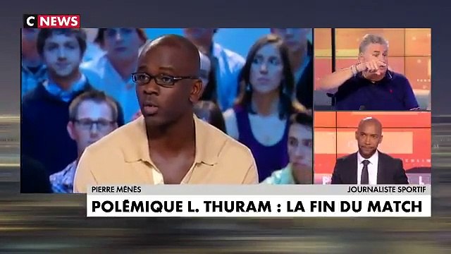 Pour le chroniqueur sportif Pierre Menes : Le vrai problème dans le foot c'est le racisme anti-blanc. Allez dans les cités et comptez les blancs sur le terrain