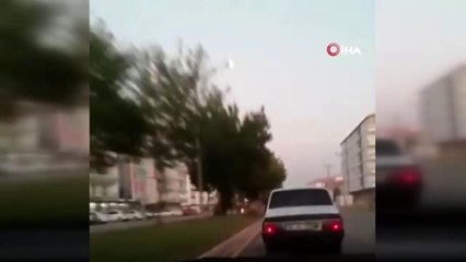 Alkollü sürücünün ölümlü kazası canlı yayında