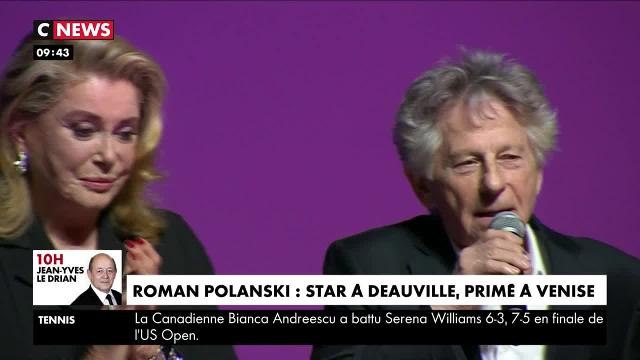 Festival de Deauville : Catherine Deneuve affiche son soutien à Roman Polanski pour son prix à la Mostra de Venise