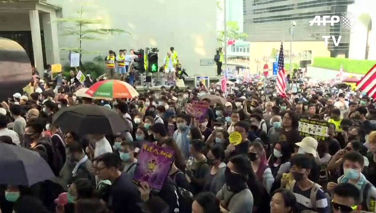Hongkonger Protestbewegung bittet Ausland um Unterstützung