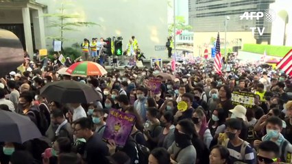 Hongkonger Protestbewegung bittet Ausland um Unterstützung
