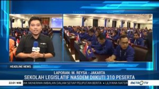 310 Peserta Ikuti Sekolah Legislatif Partai NasDem Angkatan ke-2