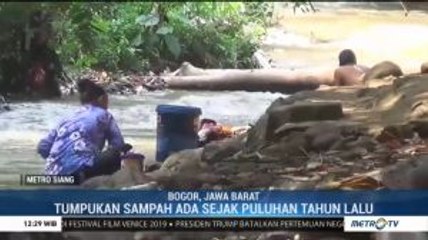 Sungai Tercemar Sampah, Warga Berharap Pemerintah Bogor Cepat Bertindak