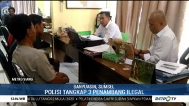 Polisi Tangkap 3 Tersangka Penambangan Minyak Ilegal