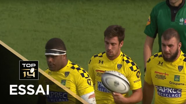 TOP 14 - Essai Charlie CASSANG (ASM) - Brive - Clermont - J3 - Saison 2019/2020