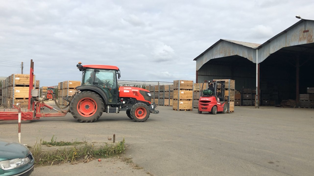Francois Richard, producteur de pommes en Anjou