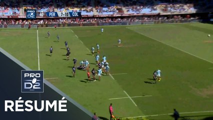 PRO D2 - Résumé Perpignan-Colomiers: 34-13 - J03 - Saison 2019/2020