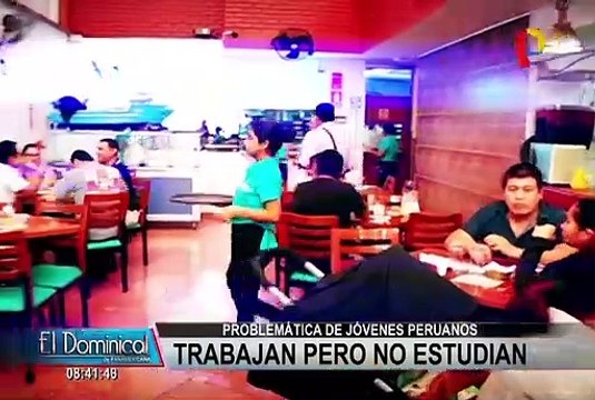 Problemática de los jóvenes peruanos: trabajan pero no estudian