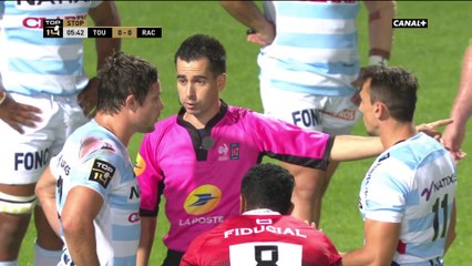 Stade Toulousain / Racing 92 : Le premier essai de pénalité pour le Stade Toulousain