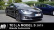 2019 Tesla Model S Grande Autonomie 1er Essai Français Lyon-Paris.