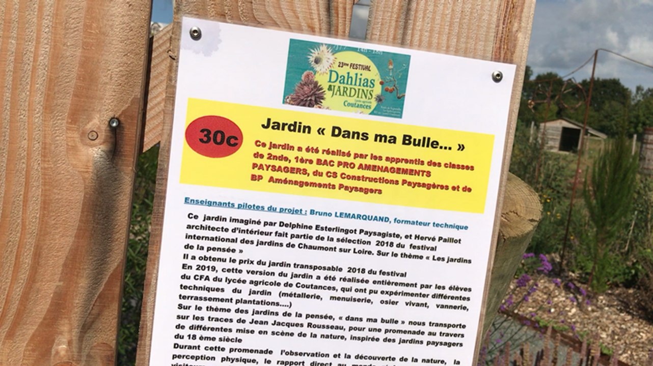 Festival des dahlias : dans la bulle du jardin éphémère de Delphine Esterlingot