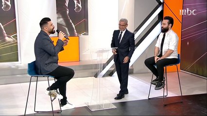ستار سعد يتألق في الغناء أثناء حلقة صدى الملاعب