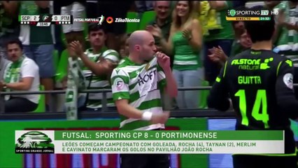Liga Placard Futsal | Sporting CP 8-0 Portimonense