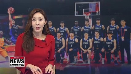 S. Korean men's basketball team wins first game at WC in 25 years