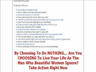 Dating and Seduction Secrets