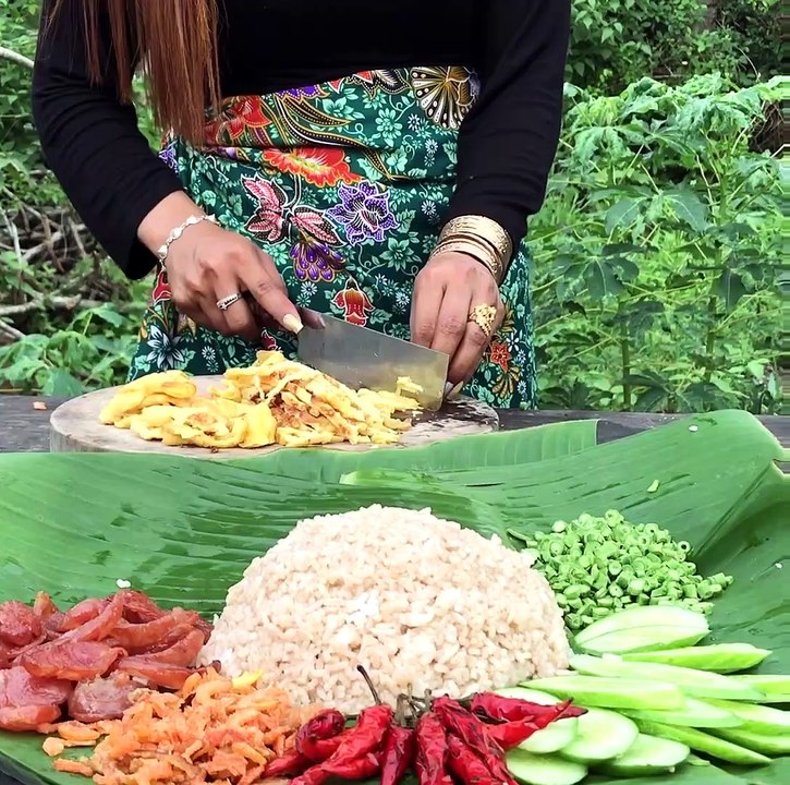 fried rice with shrimp paste recipe