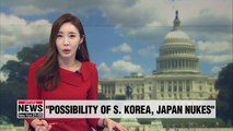 U.S. Congressional Research Service notes S. Korea, Japan may feel compelled to acquire own nuclear weapons