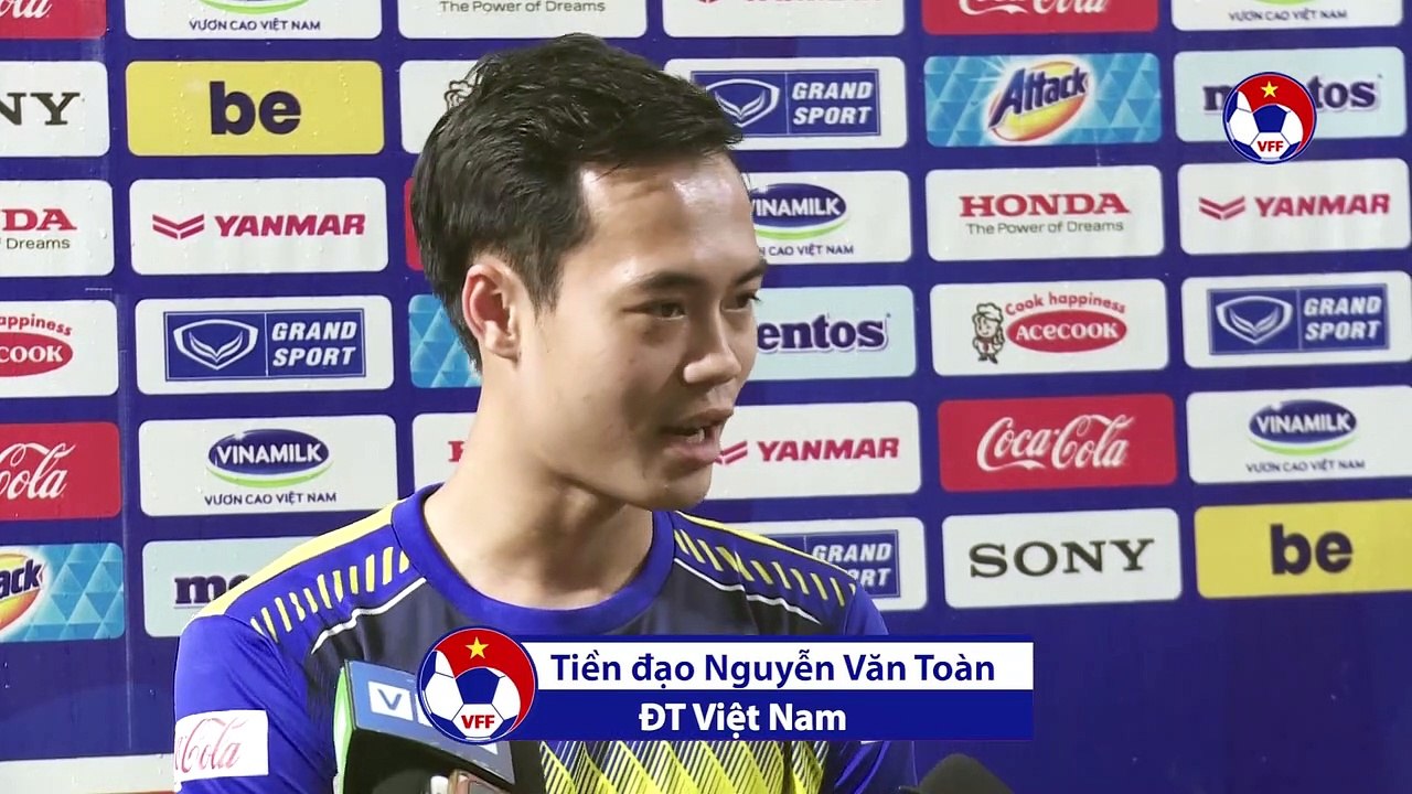 Đội phó Nguyễn Văn Toàn: "Tôi tự tin vào phong độ của mình" | VFF Channel