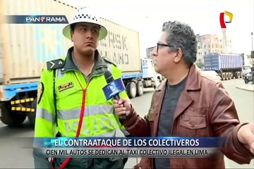 Colectiveros sin control: cien mil se dedican al taxi colectivo ilegal en Lima