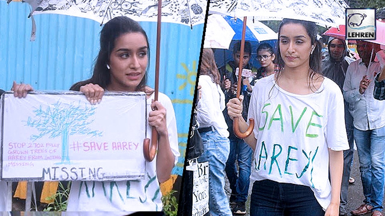 Shraddha Kapoor Reveals Why She Joined The #SaveAarey Campaign