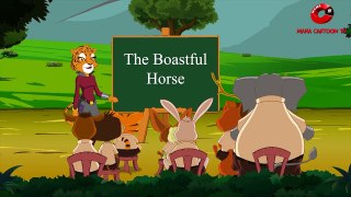 Boastful Horse - Panchatantra Moral Stories for Kids in English - Maha Cartoon TV English