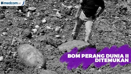 Bom Perang Dunia II Ditemukan Seberat 500kg
