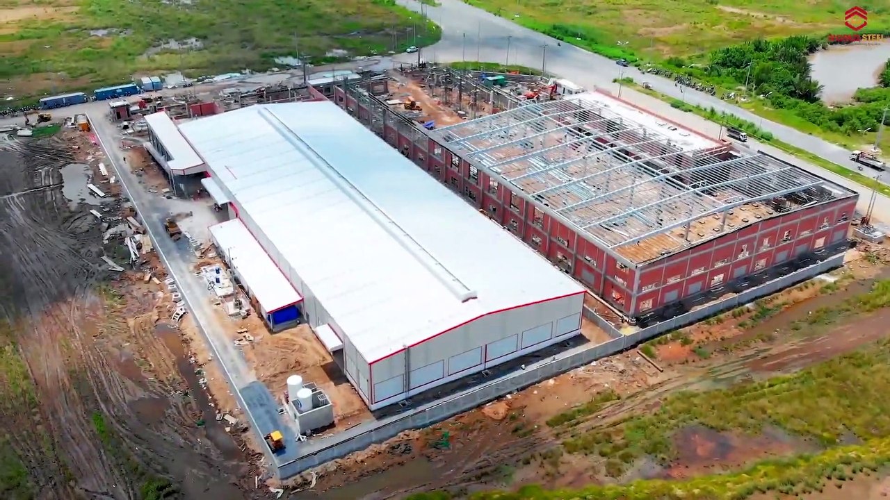 Toàn cảnh dự án nhà máy Lê Trần - WorldSteel