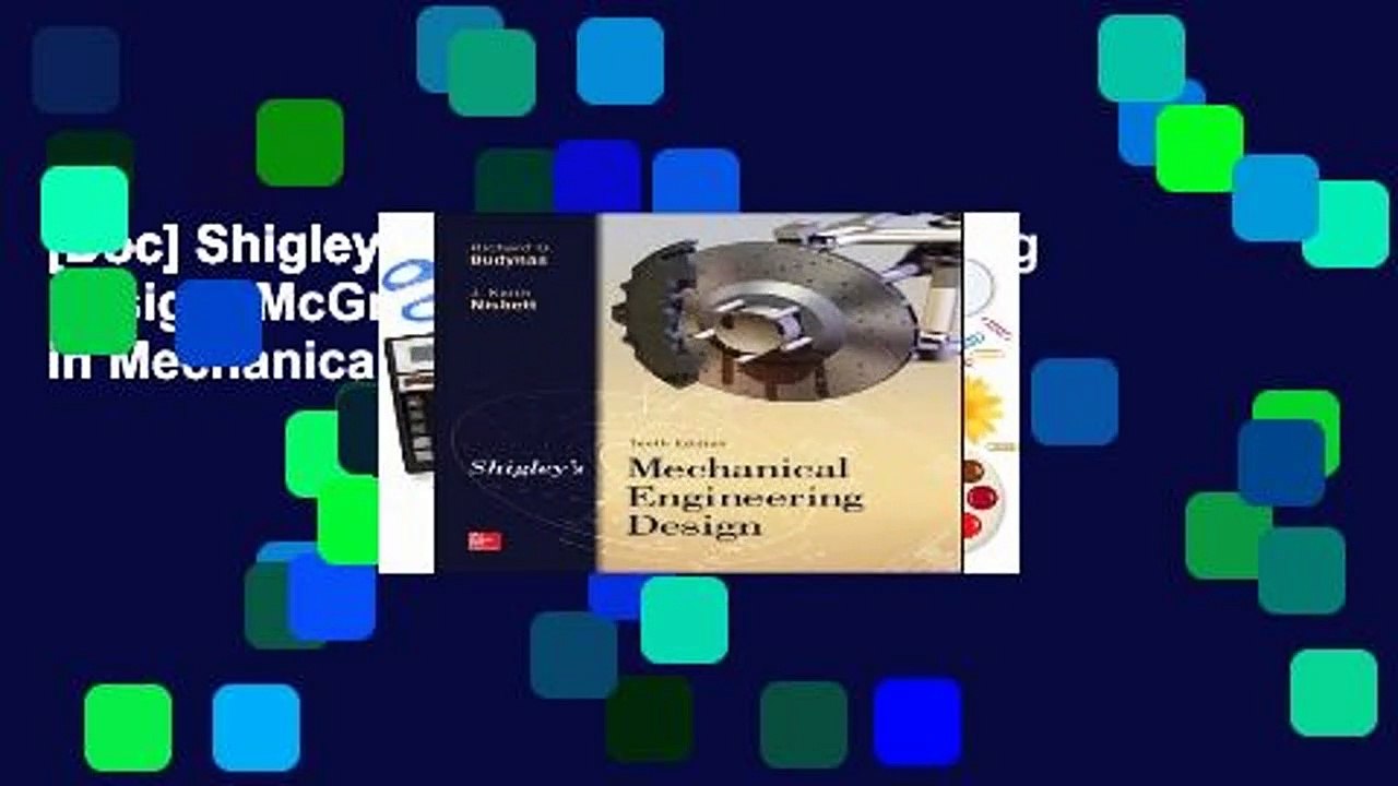 [Doc] Shigley s Mechanical Engineering Design (McGraw-Hill Series in Mechanical Engineering)