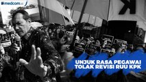 Unjuk Rasa Pegawai Tolak Revisi UU KPK