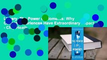 Library  The Power of Moments: Why Certain Experiences Have Extraordinary Impact - Chip Heath