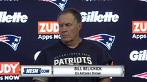 Bill Belichick Quickly Shuts Down Antonio Brown Questions