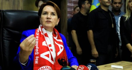 Akşener'den İstanbul ve Ankara'ya kayyum yorumu: Cumhurbaşkanı Erdoğan müsaade etmez
