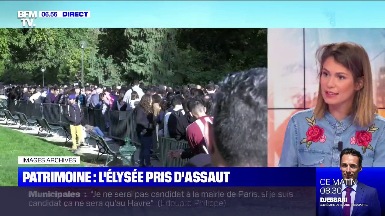 Si vous vouliez vous inscrire pour visiter l'Élysée lors des journées du patrimoine, il est déjà trop tard