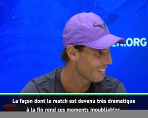 US Open - Nadal : "Impossible de retenir mes émotions"