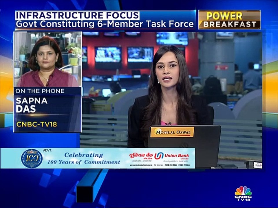 Govt constitutes 6-member task force to draw up a national infrastructure pipeline over next 5 years