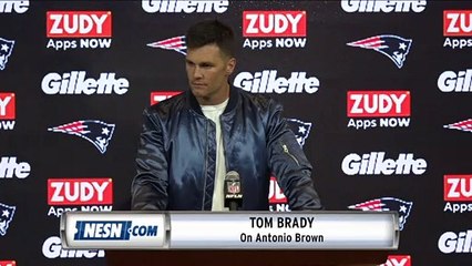 Tom Brady 'A Million Percent In' On Antonio Brown On Patriots